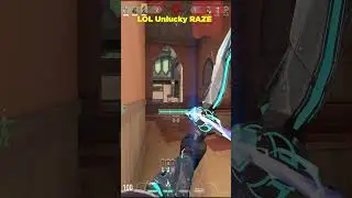 LOL Unlucky RAZE #valorant #royalgamer #valorantclips