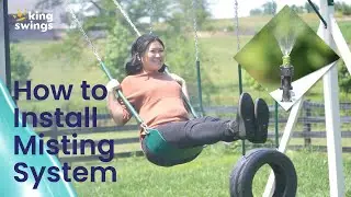 How To Install Swing Beam Misting System | King Swings