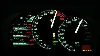 Ferrari F50 Brutal Acceleration top speed run