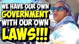 KAREN Thinks Laws Don't Apply To Her and Gets Herself ARRESTED!!! Right To Travel FAIL!!!
