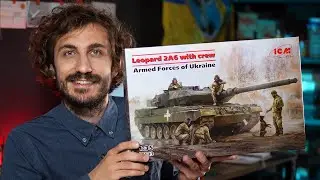 Великий огляд моделі "Leopard 2A6" ICM 1:35