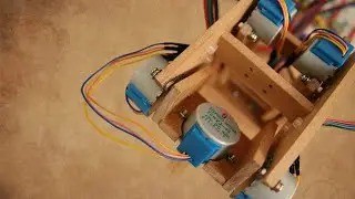 Smooth Moving Micro Robot Arm