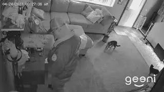 Family speaks out after pest control worker allegedly caught urinating in their living room