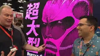 Gen Con 2024- Interview with UniVersus about upcoming Attack on Titan set!