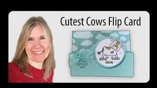 Cutest Cows Flip Card