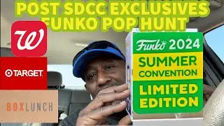 Post SDCC Exclusive Funko Pops Hunt