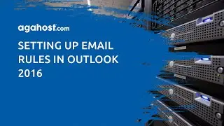 Setting up email rules in Outlook 2016