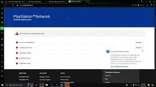 🚨 PlayStation Network is DOWN! 🚨