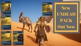 Assassins Creed Origins| Undead Gear Pack| Gamplay and Review