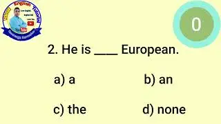 Use of  proper article | Primary Tet English | Competitive Exam English | Objective English