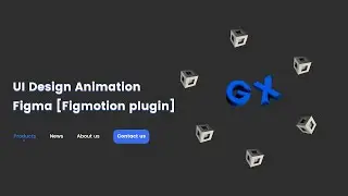 UI Design Animation Figma - Figmotion plugin