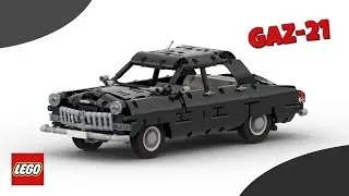 GAZ-21 Volga - LEGO Technic MOC