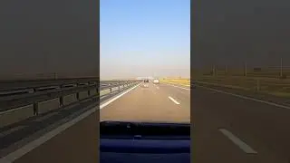 Отрыв бампера на 160км/ч