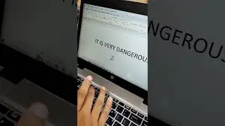 How to insert Danger Sign in MS WORD