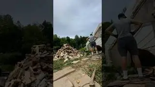 Сушим дрова в теплице #сушкадррв#сушкадревесины#какпросушитьдрова