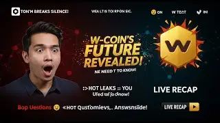 Your Toughest Questions on W-Coin Answered | TON AMA Recap!