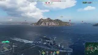 World of Warships American Battleship Line Part 7 [No Commentary]