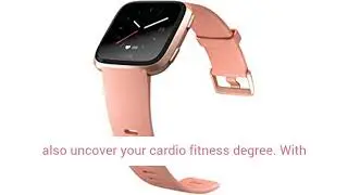 new fitbit 2019 Fitbit Versa Health & Fitness Smartwatch with Heart Rate, Music & Swim Tracking,