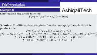 rule of differention lecture10 in urdu hindi
