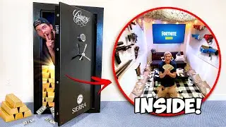 Secret Locked Safe Entrance to WORLDS Most Secure Fort!