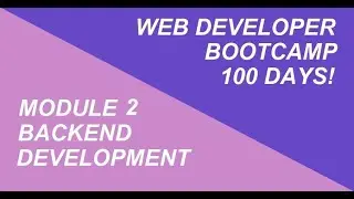 BACKEND DEVELOPMENT - SOFTWARE DEVELOPER CODING BOOTCAMP (MODULE 2 - DAY 13)