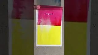 CMYK color printing 