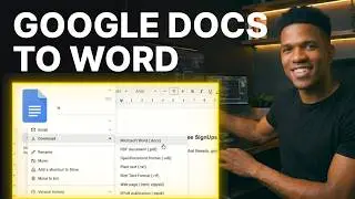 How to Convert Google Docs to Word (2026) | Step-by-Step