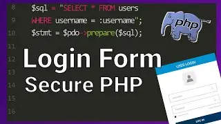 🔒 SECURE Login Form in PHP!