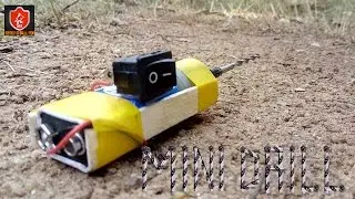 How To Make Homemade Mini Drilling Machine - Mini Drill #Project 6