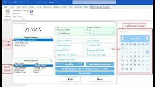 Modern User Interface Design: Dynamic Templates with Excel Integration