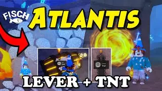 Fisch Atlantis Grand Reef How to Get ALL LEVERS & TNT in Roblox Fisch Wrath Olympus