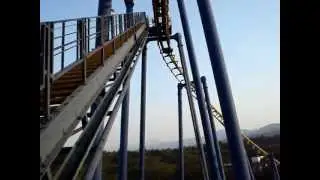 Batman The Ride SixFlags Mexico 2013