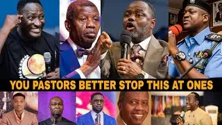 POLICE WARN CLERGY-MEN DRAGGING EACH OVER TITHES - dr abel damina tithe - pastor adeboye tithe