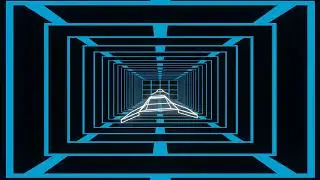 Satisfying Video | Free 3D Motion Tunnel Animation Abstract Background Loop