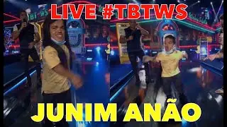 JUNIM ANÃO O FILHO DA DONA BIL NA LIVE DO WESLEY SAFADÃO E TIRULIPA | TBTWS #SHORTS
