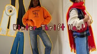 I Thrifted My Dream Wardrobe +Try on Haul(winter edition)