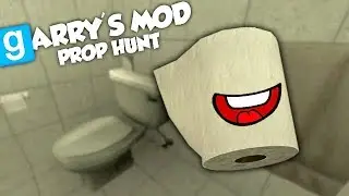 ON EST DES PAPIERS TOILETTE ! (GMOD Prop Hunt Fun)