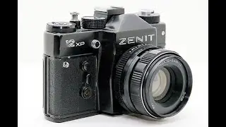 the biggest camera i own! the zenit 12xp