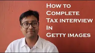 How to complete W-8BEN Tax Interview in iStockPhoto and Getty Images