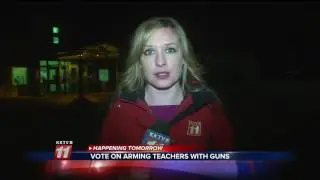 Vote on arming teachers with guns