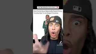 RIP RICH HOMIE QUAN BUT STOP 🍆 RIDING #richhomiequan #quan #rip #glaze #comedy #rappers #america