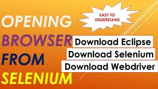 How to run Selenium WebDriver commands on Chrome/Firefox