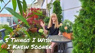 5 Things I Wish I Knew Before I Started A Container Garden | Garden Lessons Learned
