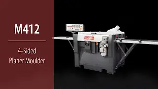 Cantek M412 4-Sided Planer Moulder