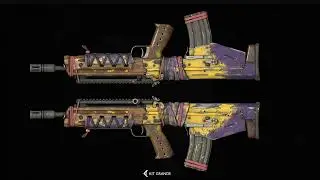Creating and Presenting a Customised Weapon for a AAA First Person Shooter in Blender