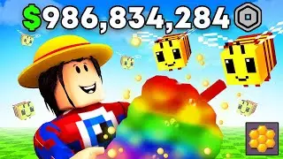 😱Потратил $999,923,539,239 РОБУКСОВ на ПЧЕЛИНОЕ ОБНОВЛЕНИЕ Grow a Garden в Роблокс!