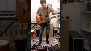 Yves LaRock Rise up live looping cover guitar.