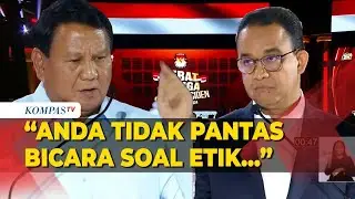 Panas! Prabowo Jawab Anies: Anda Tidak Pantas Bicara Etika Karena Tak Beri Contoh Etika!