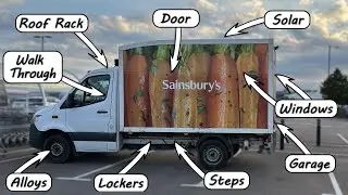 Supermarket Delivery Van to ULTIMATE Winter Campervan: Van Build Part 1