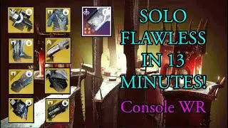 Solo flawless Pit Of Heresy in 13 minutes! (Former Console WR, 13:49)